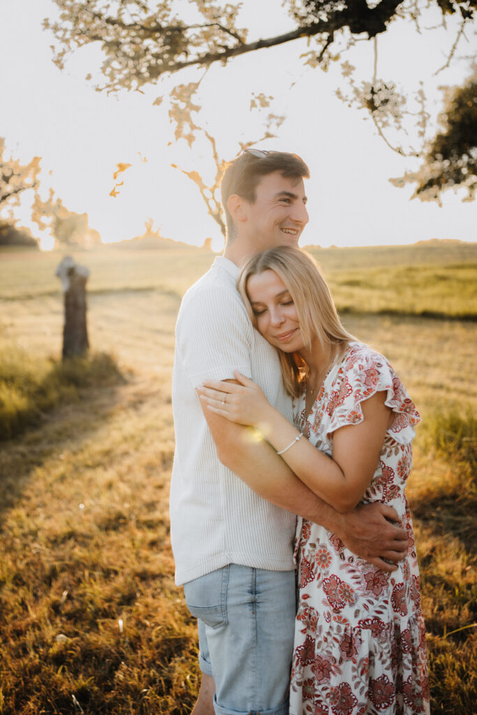 Paar Shooting Frau Mann Arme Paar Shooting verliebte