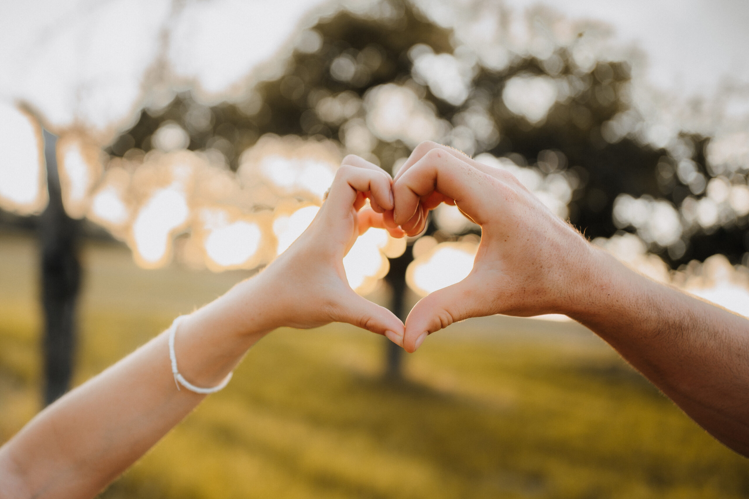 Paar Shooting Herz Hände Paar Shooting Herz Hände